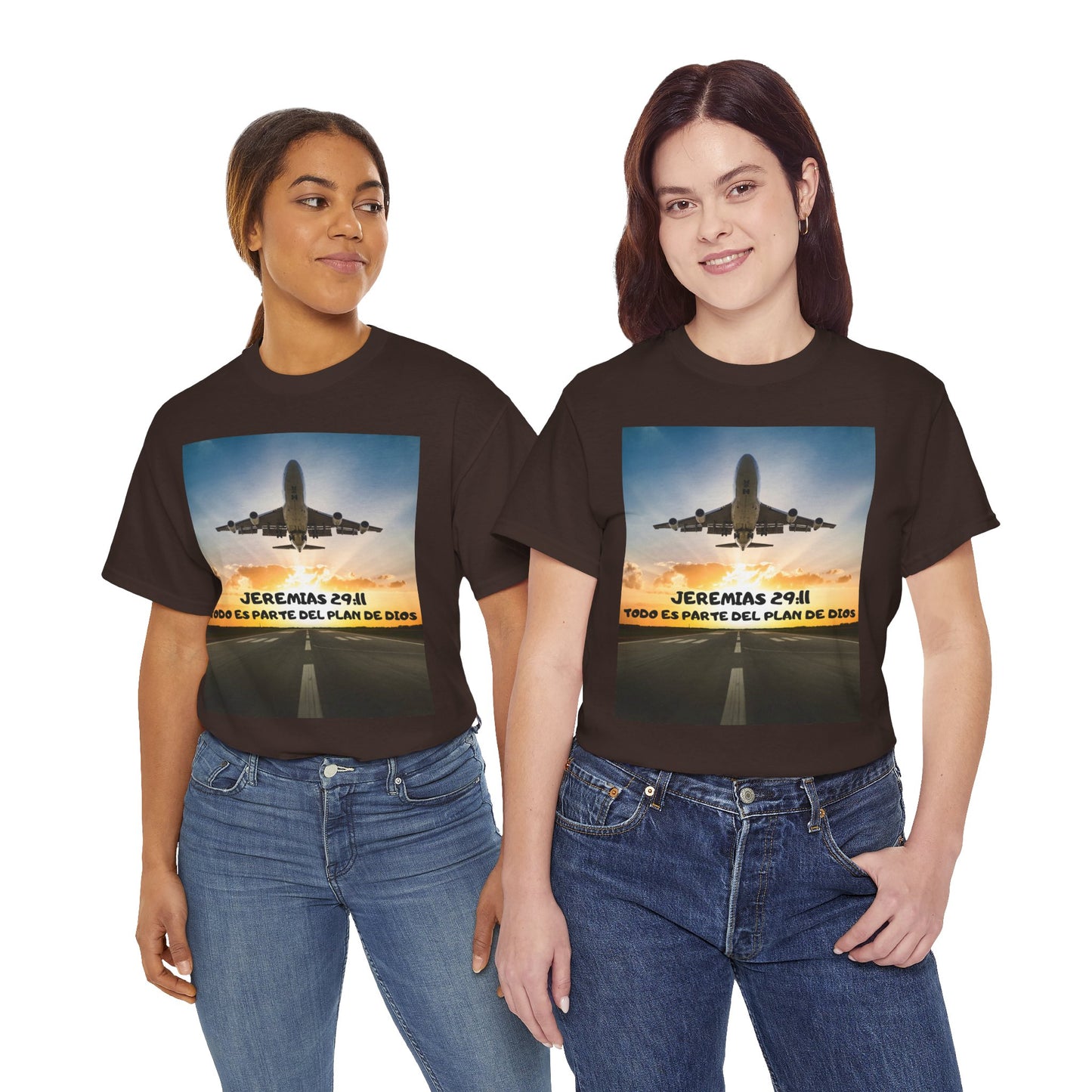 JEREMIAS 29:11 / MATEO 28:20 Religious Tee