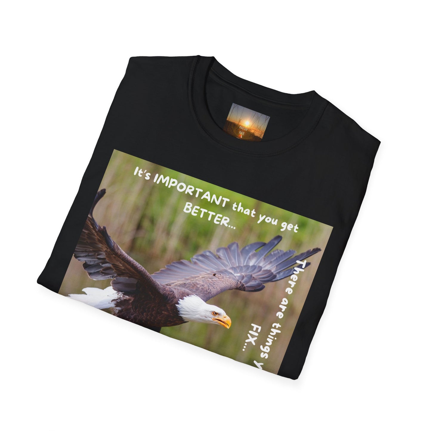 YOU CAN CHANGE/BE BETTER Motivational Eagle T-Shirt | Inspirational Gift for Nature Lovers, Positive Quote Tee, Unisex Softstyle Shirt, Eagle Graphic Tee, [...]