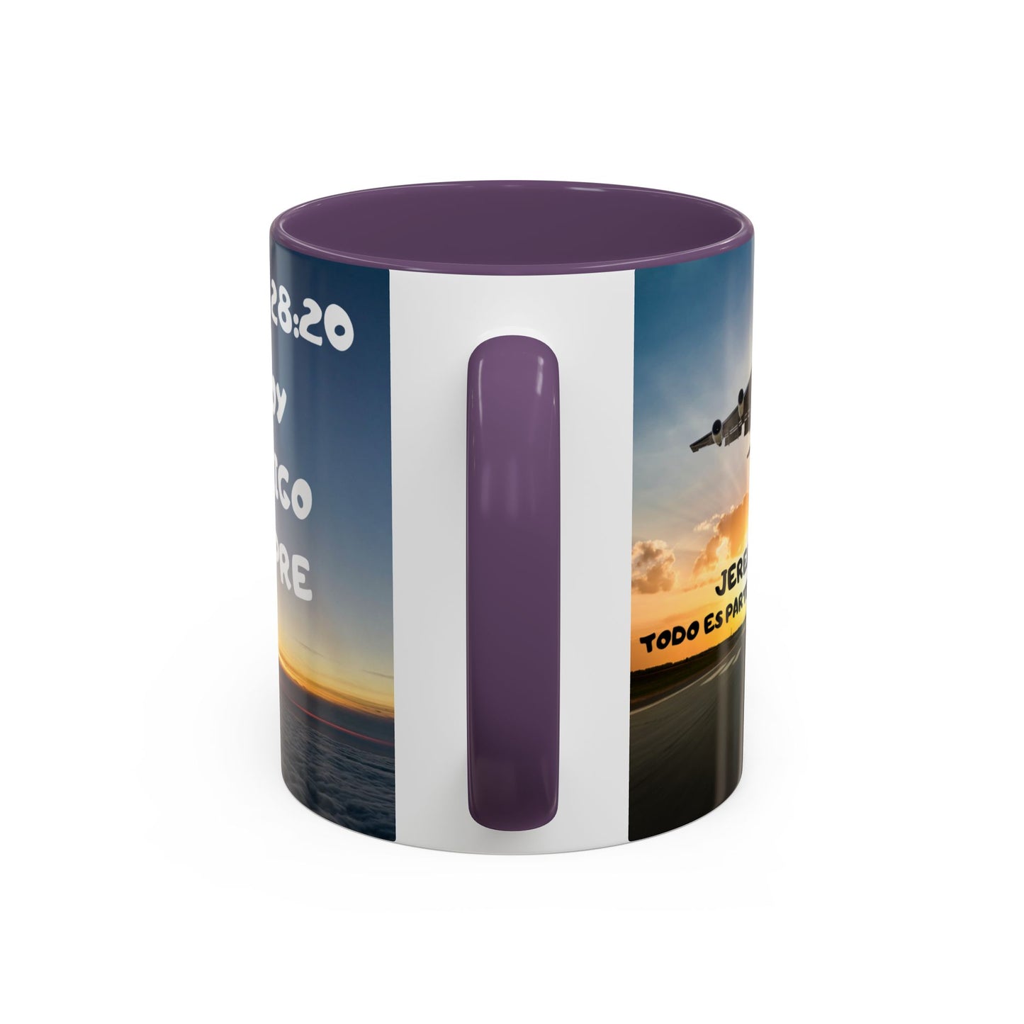 "Mateo 28:20 Estoy Contigo Siempre" Accent Mug (11/15oz)