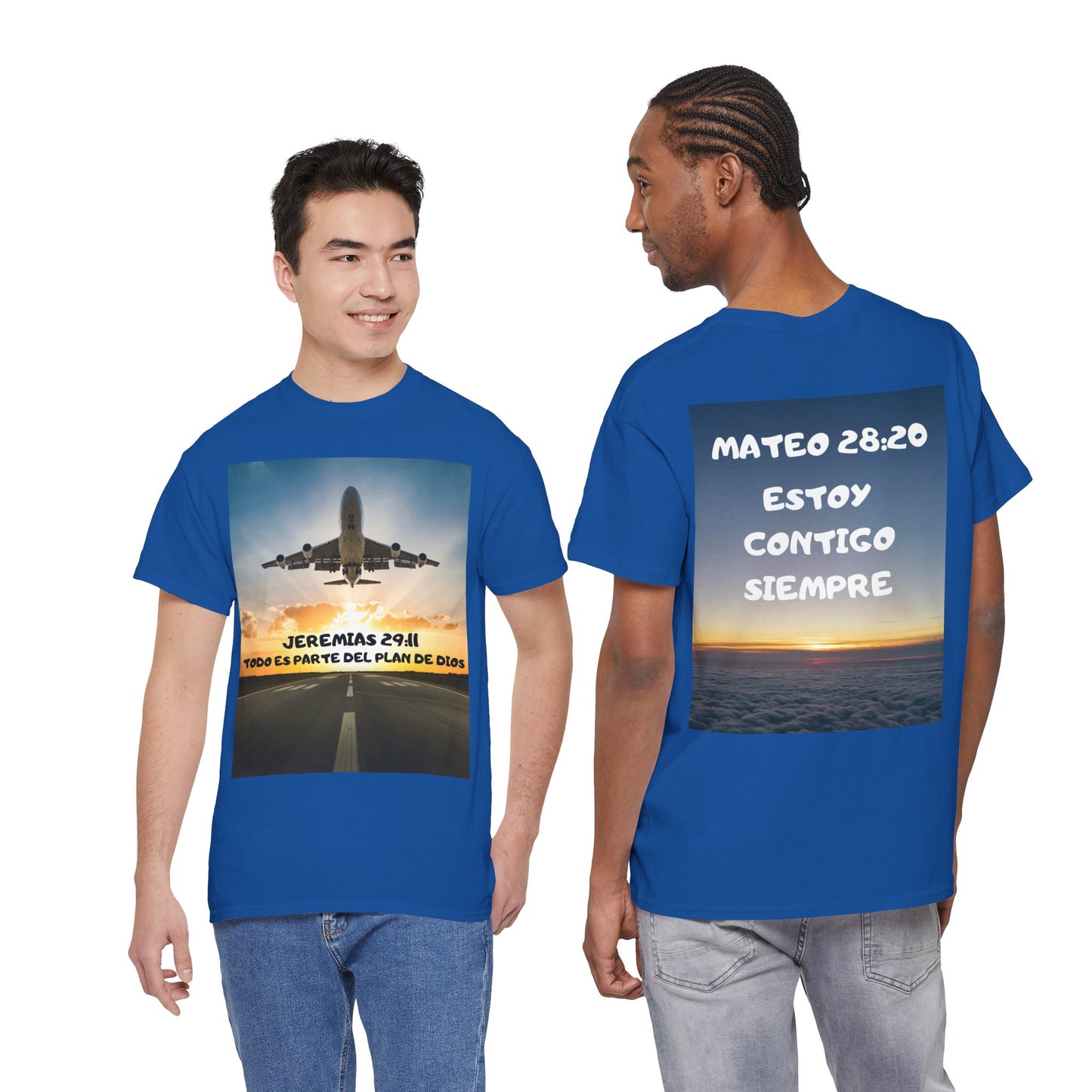 JEREMIAS 29:11 / MATEO 28:20 Religious Tee