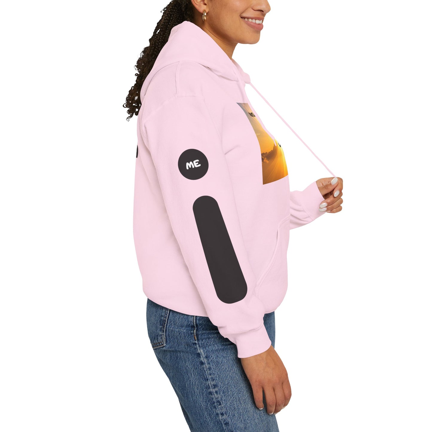 Smile Face Hoodie — "Are You Still Alive?" Sunrise Graphic Hooded Sweatshirt