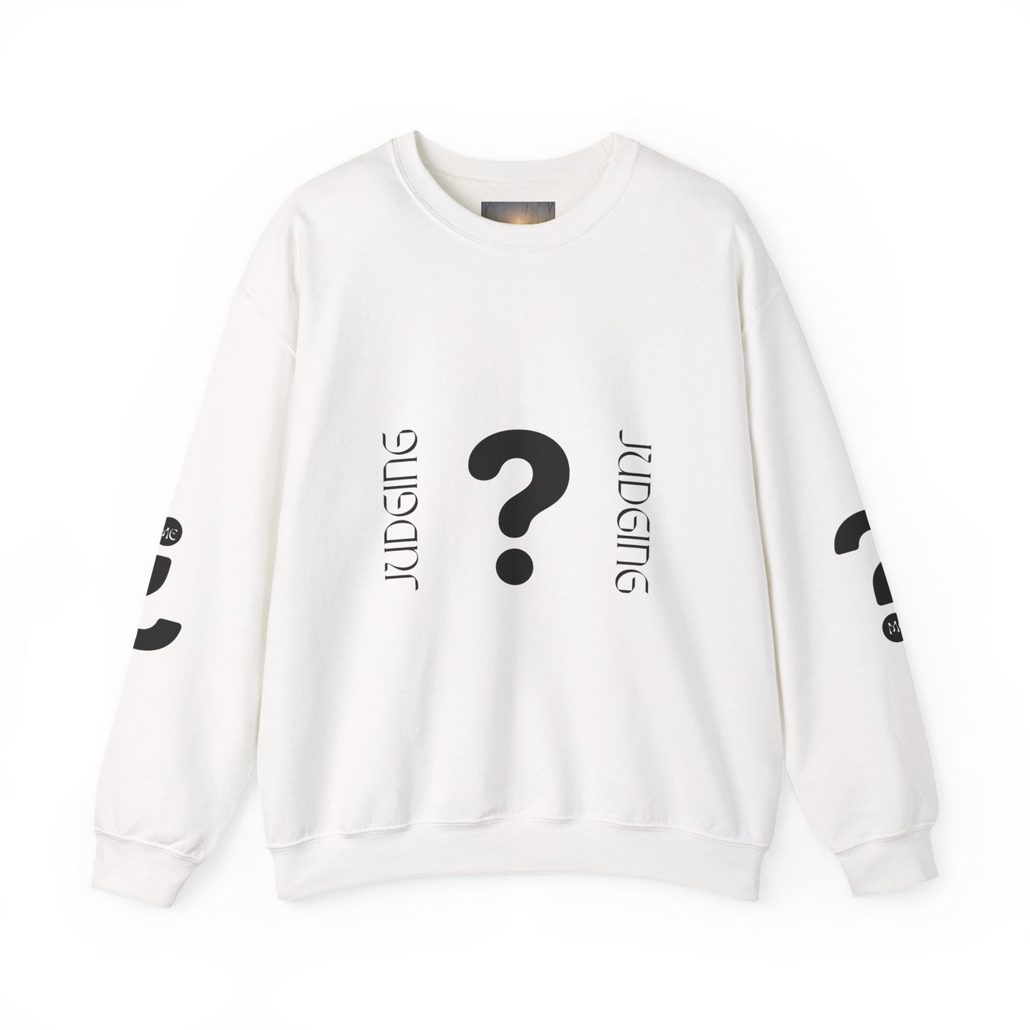 Judging Crewneck Sweatshirt, Unisex Sweater, Funny Sweatshirt, Casual Fashion, Gift for Friends, Comfort Wear
