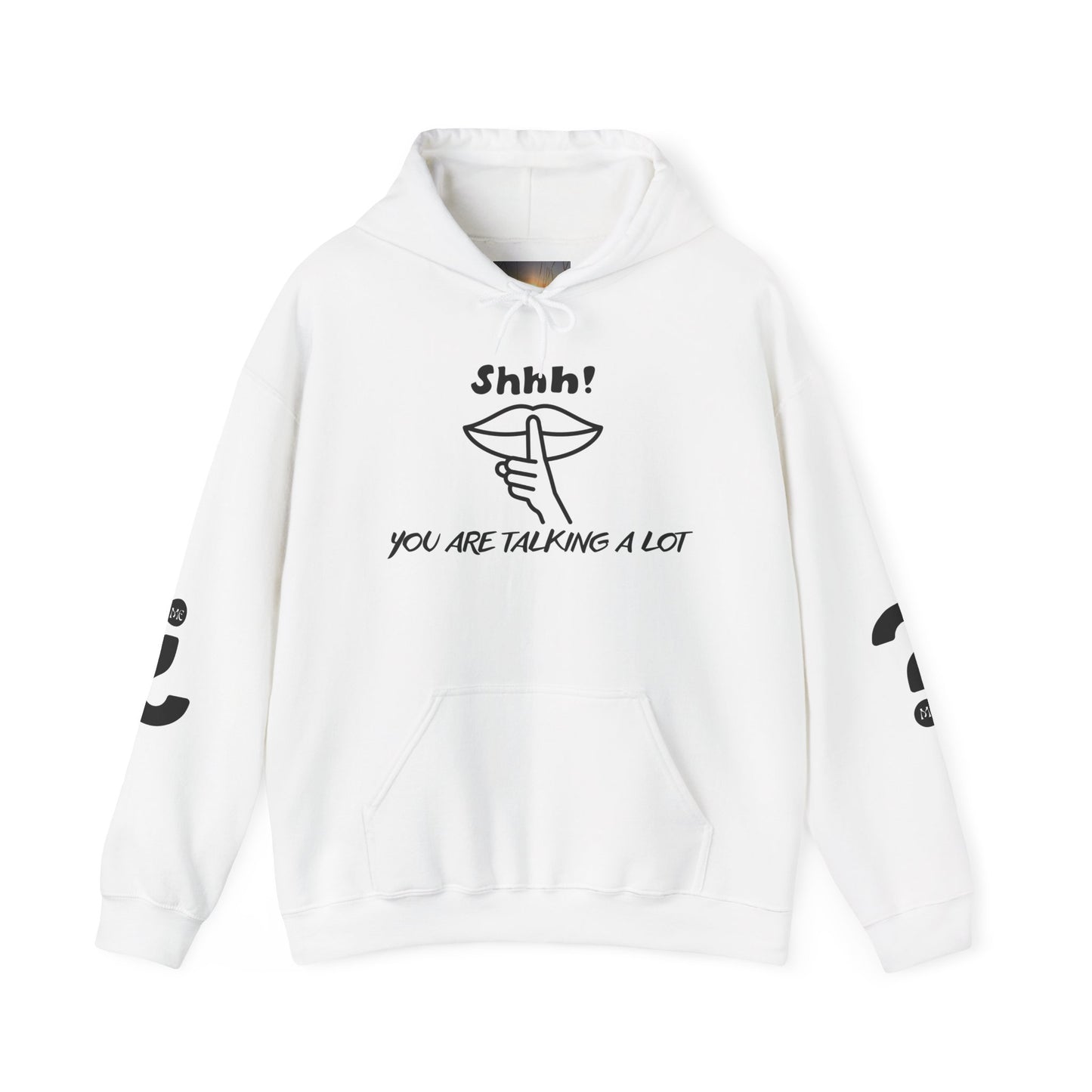 Shhh! Funny Unisex Hooded Sweatshirt, Cozy Hoodie for Introverts, Ideal Gift for Friends and Family, Perfect for Casual Wear, [...]