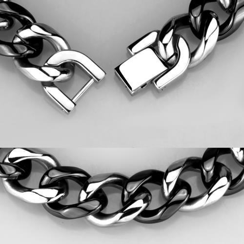 High polished (no plating) Stainless Steel Bracelet with