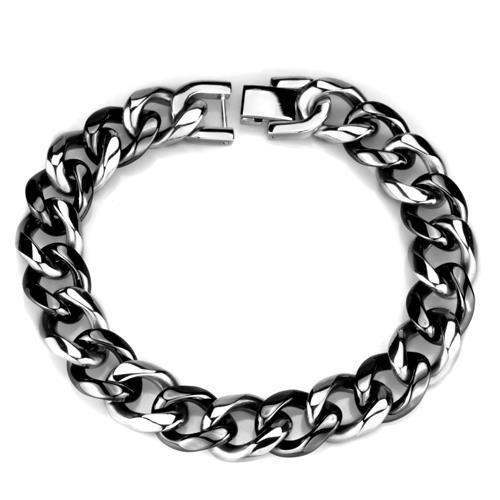 High polished (no plating) Stainless Steel Bracelet with