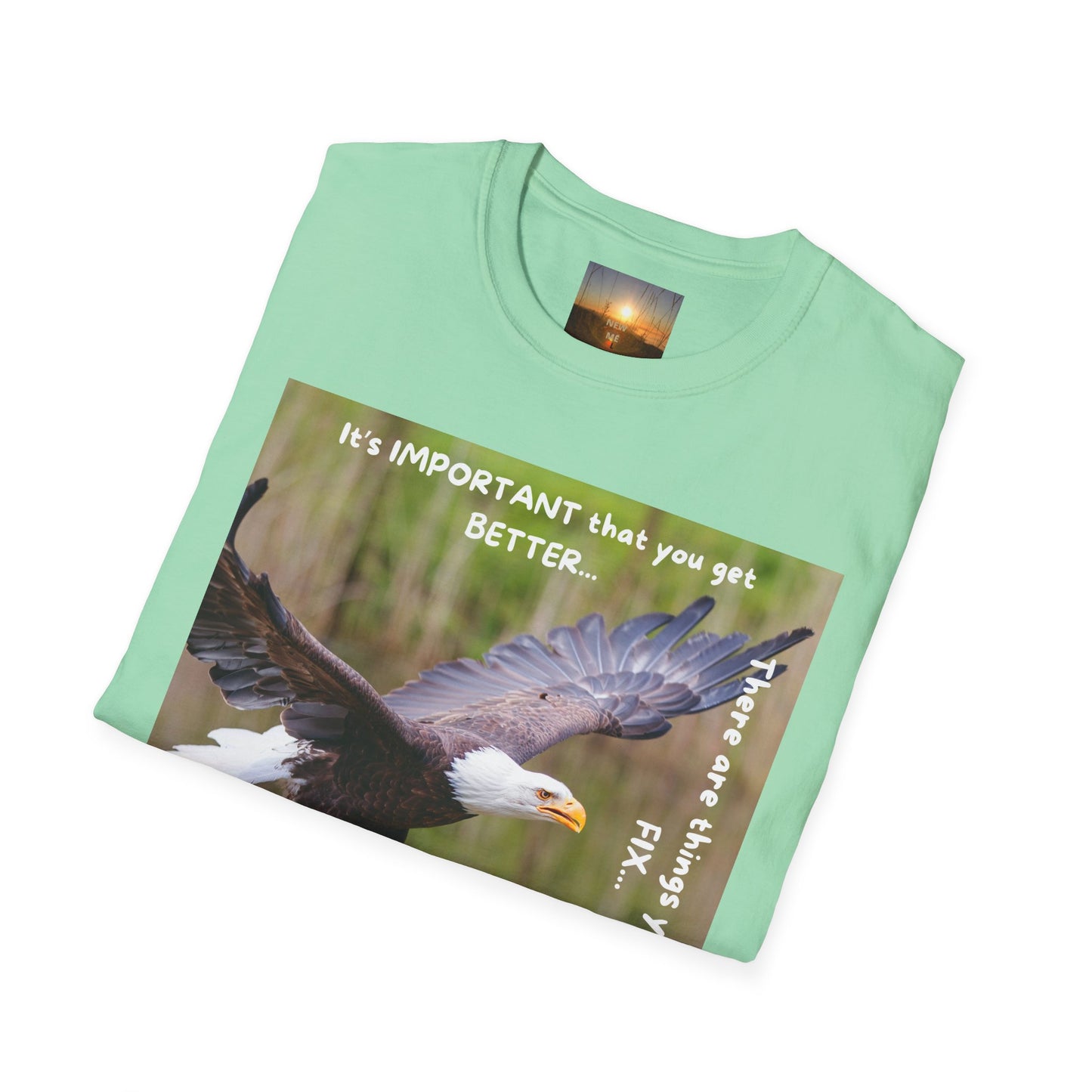 YOU CAN CHANGE/BE BETTER Motivational Eagle T-Shirt | Inspirational Gift for Nature Lovers, Positive Quote Tee, Unisex Softstyle Shirt, Eagle Graphic Tee, [...]