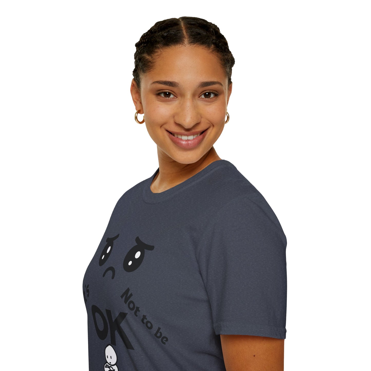 IT'S OK Emotional Support Unisex T-Shirt, Inspirational Tee, Self-Care Shirt, Mental Health Awareness, Gift for Friends, Motivational Apparel, [...]
