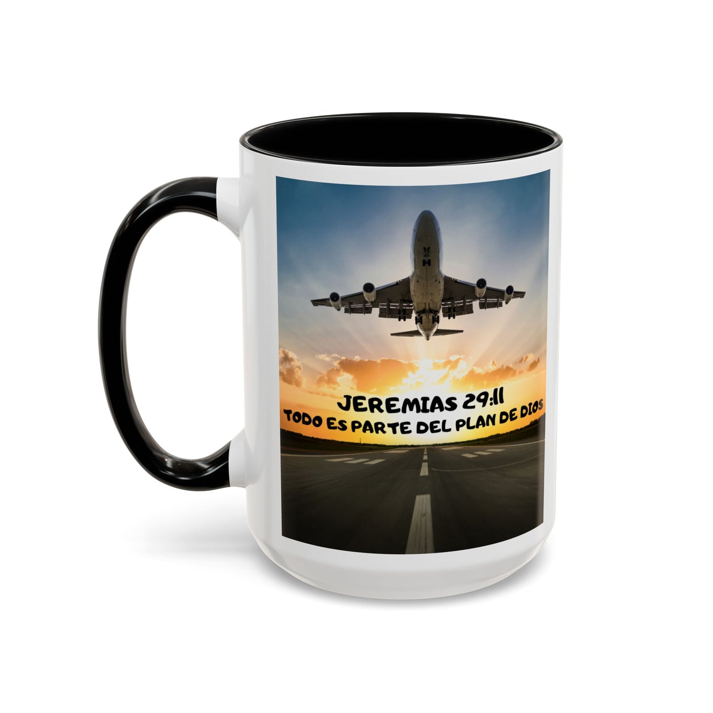 "Mateo 28:20 Estoy Contigo Siempre" Accent Mug (11/15oz)