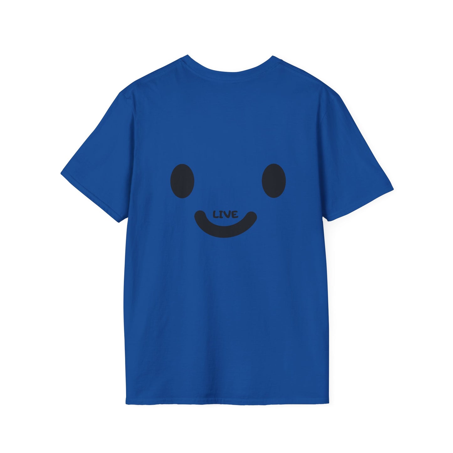 Live Smiley T-Shirt — 'Are You Still Alive?' Sunburst Positive Tee