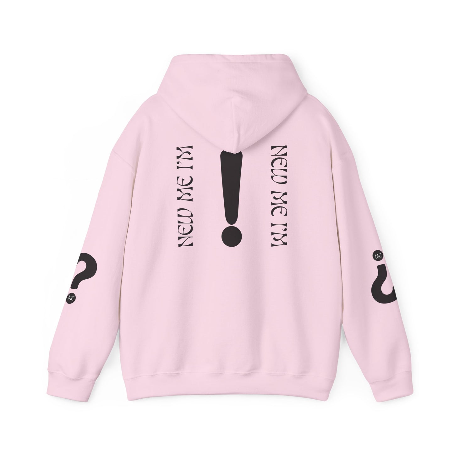 New Day, New Me Motivational Hoodie - Cozy Unisex Sweatshirt for Inspiration, Self-Care, Fitness Goals, Gift for Him, Her