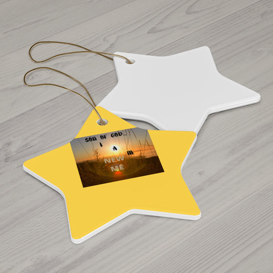 SON OF GOD Ceramic Ornament, 4 Shapes