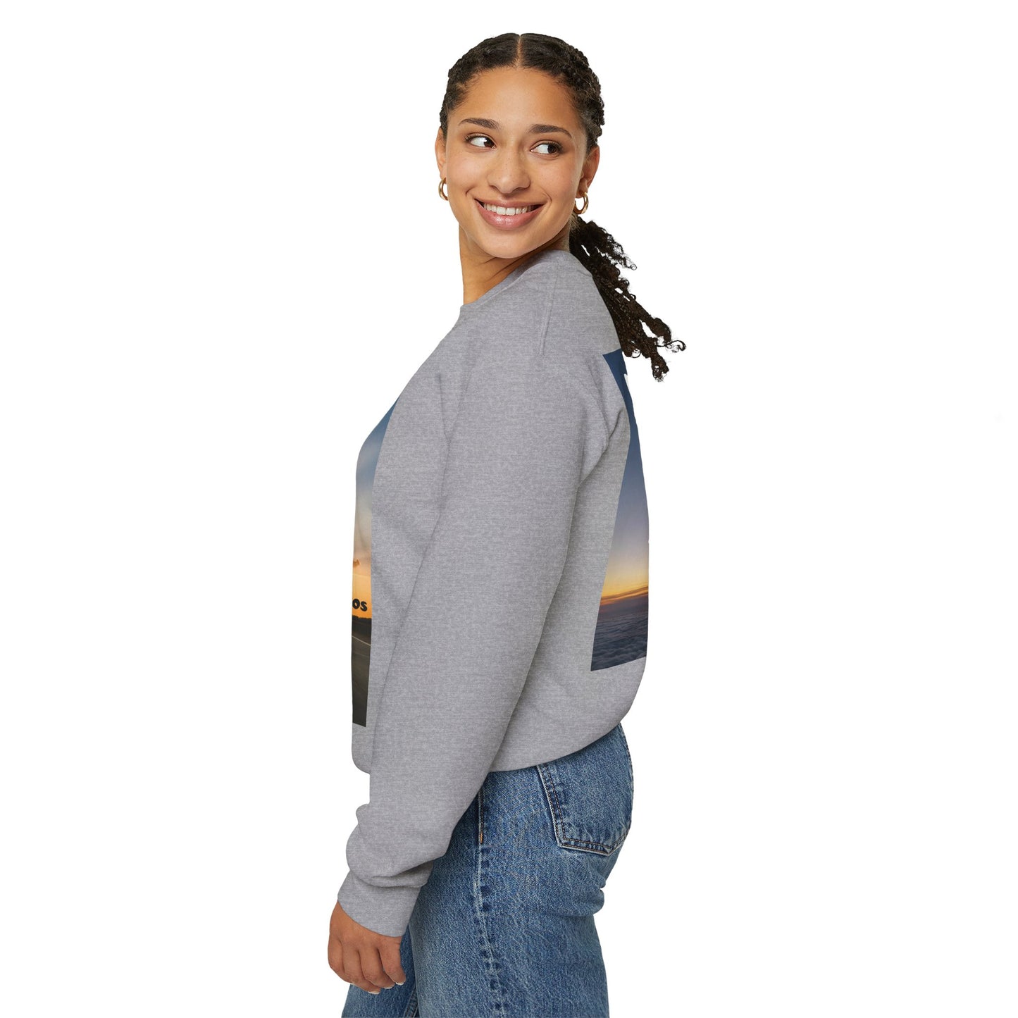Christian Sweatshirt — Jeremías 29:11 & Mateo 28:20 Inspirational Crewneck