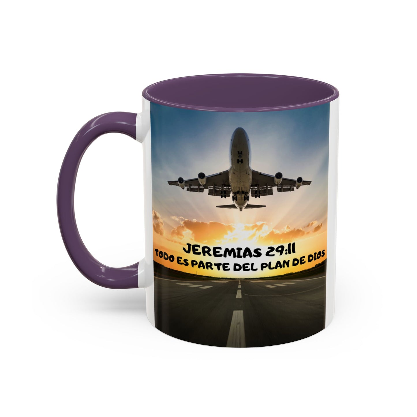 "Mateo 28:20 Estoy Contigo Siempre" Accent Mug (11/15oz)