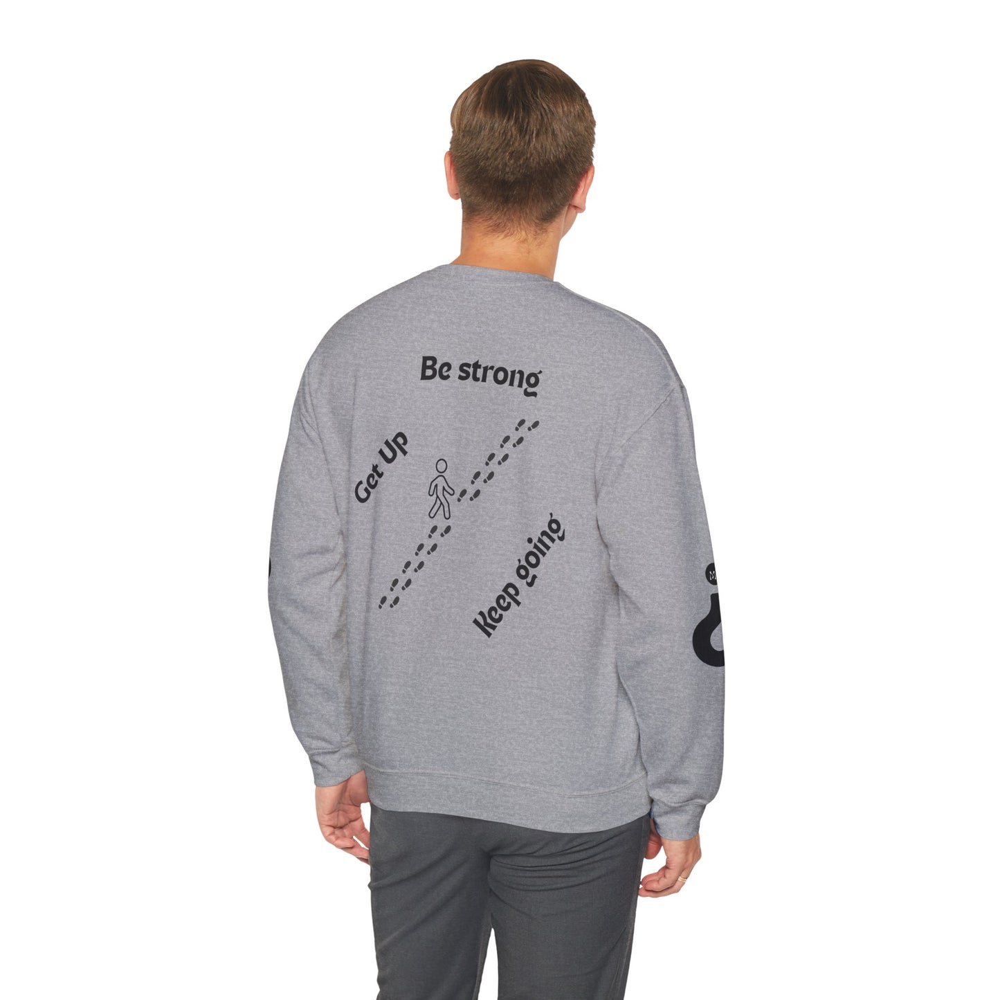 IT'S OK Inspirational Unisex Sweatshirt - Mental Health Awareness, Cozy Fashion, Self-Care Gift, Comfort Wear, Uplifting Quote