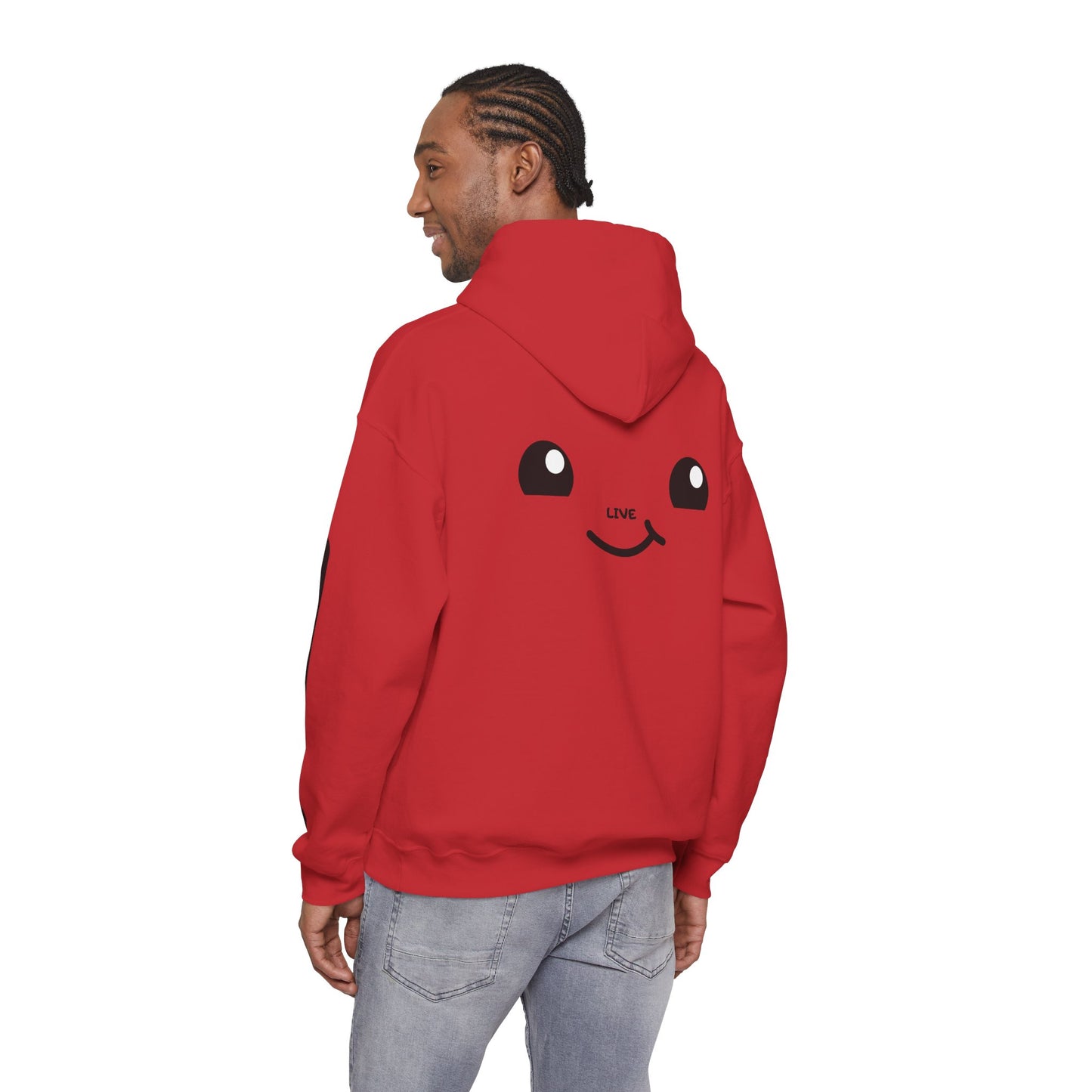 Smile Face Hoodie — "Are You Still Alive?" Sunrise Graphic Hooded Sweatshirt