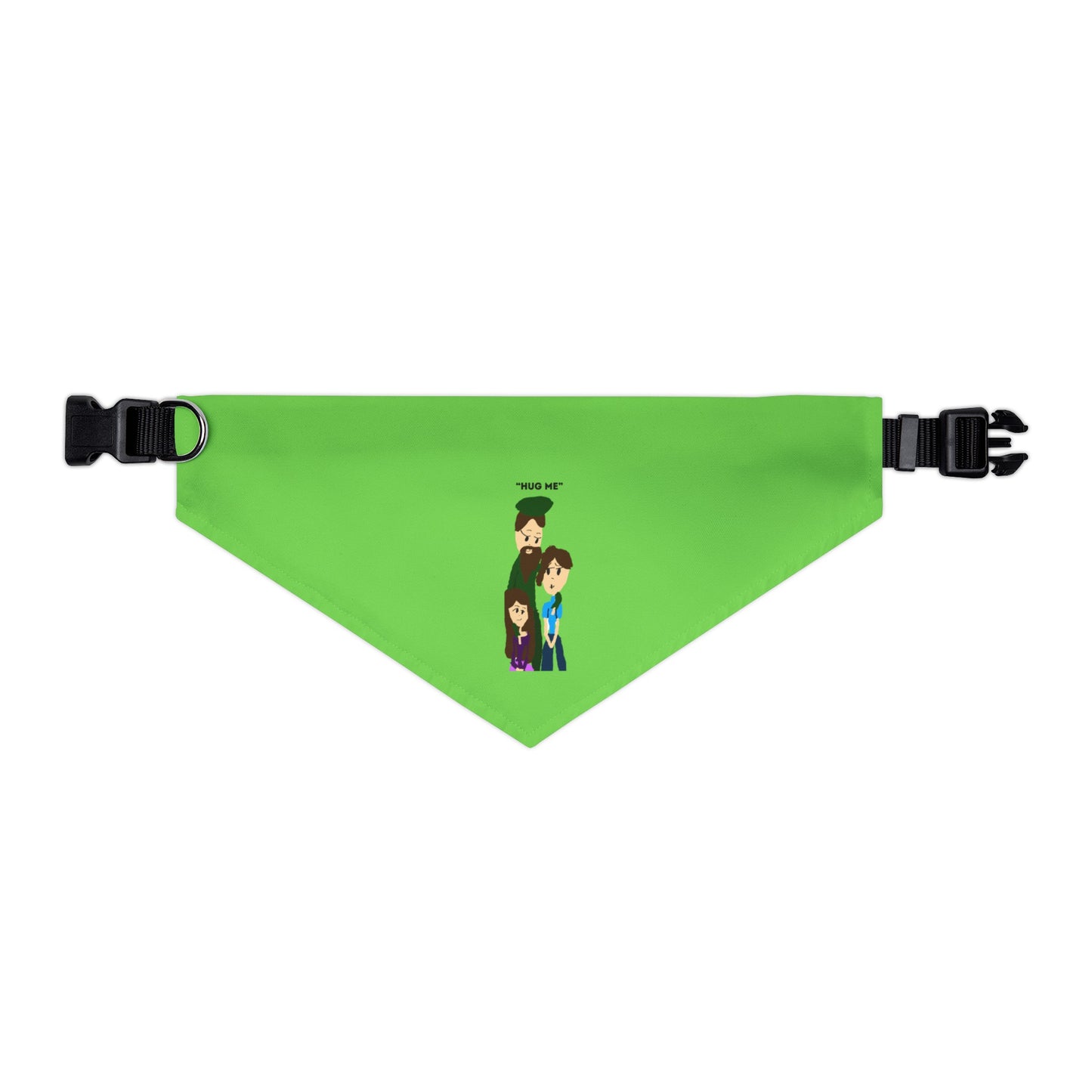 HUG ME ISAAC IDYER ARTS DESINGS Pet Bandana Collar
