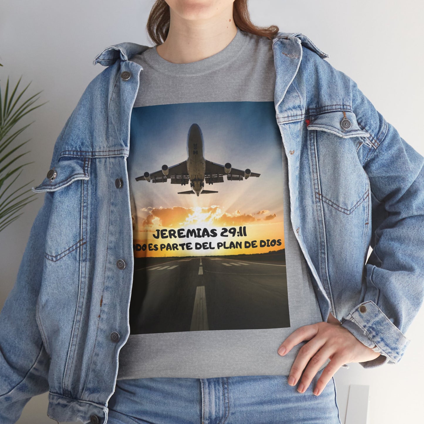 JEREMIAS 29:11 / MATEO 28:20 Religious Tee
