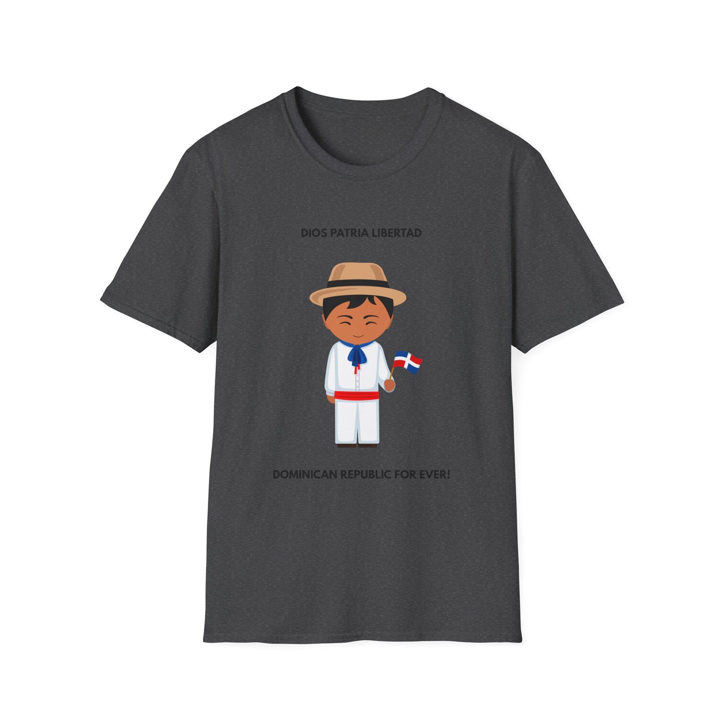 Dominican Republic Forever T-Shirt | Cultural Pride Tee, Unisex Softstyle Shirt, Vacation Apparel, Caribbean Pride, Travel Gift
