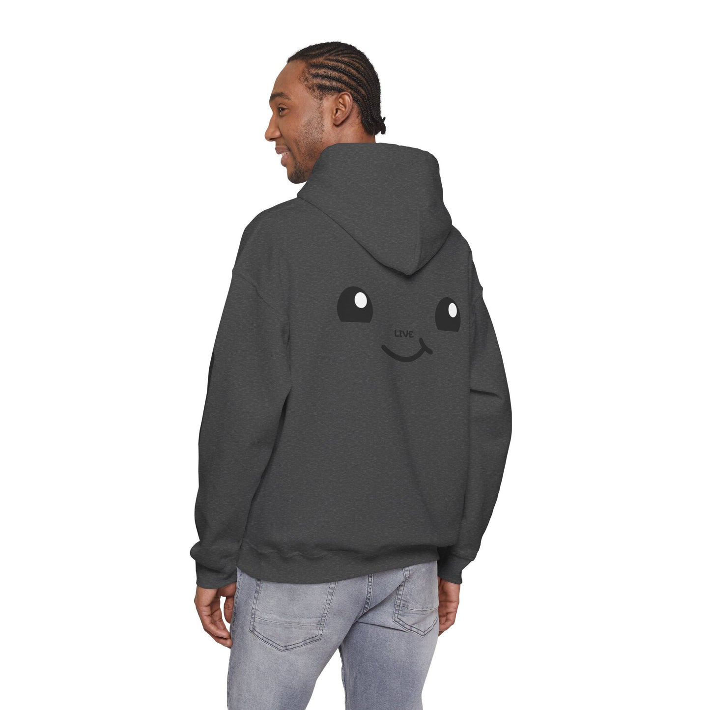 Smile Face Hoodie — "Are You Still Alive?" Sunrise Graphic Hooded Sweatshirt