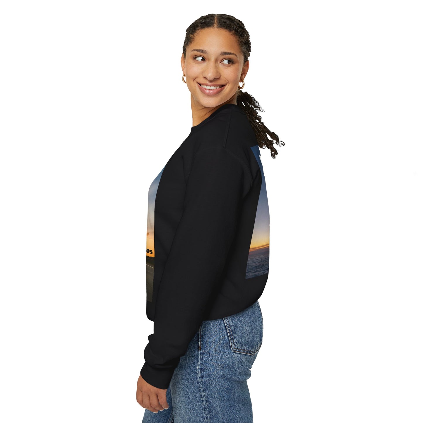 Christian Sweatshirt — Jeremías 29:11 & Mateo 28:20 Inspirational Crewneck