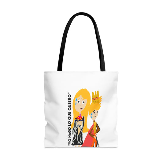 YO HAGO LO QUE QUIERO Tote Bag (AOP)