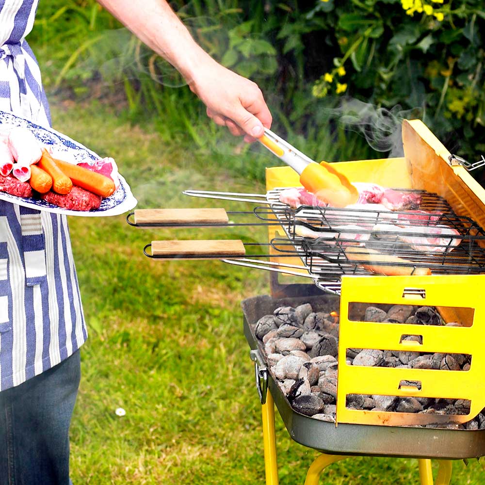 NEW ME IM BBQ Grill Mesh Stainless Steel Tools Kitchen Accessories