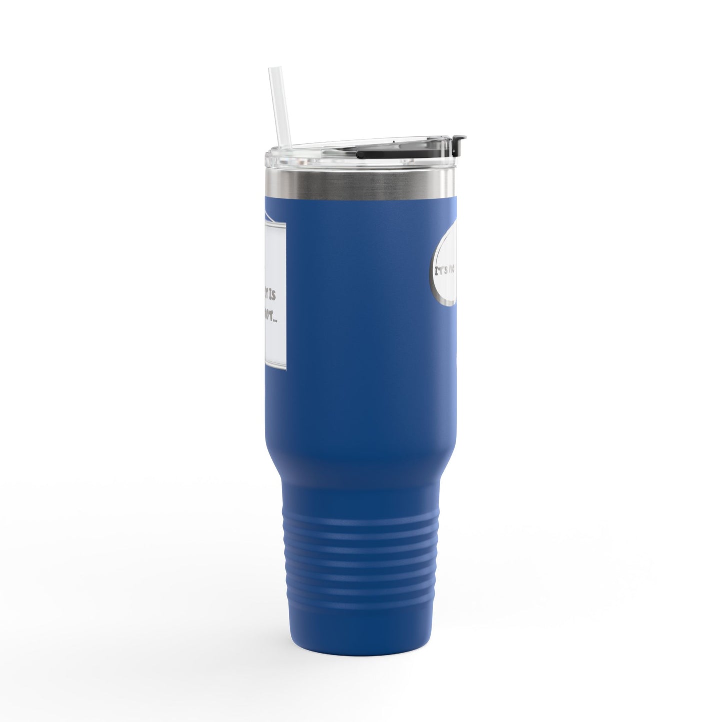 40oz Insulated Travel Mug — "It's Not Your Fault" Motivational Design