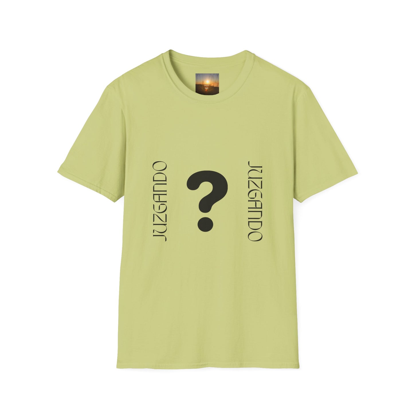 JUZGANDO Humorous Unisex Softstyle T-Shirt - Questioning Yourself Shirt, Funny Graphic Tee, Casual Wear, Gift for Friends & Family, [...]