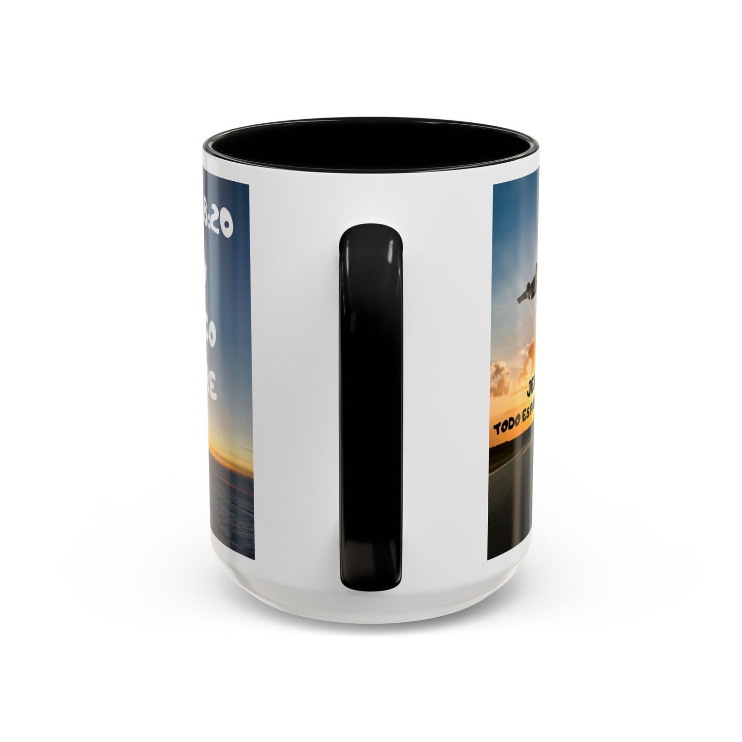 "Mateo 28:20 Estoy Contigo Siempre" Accent Mug (11/15oz)