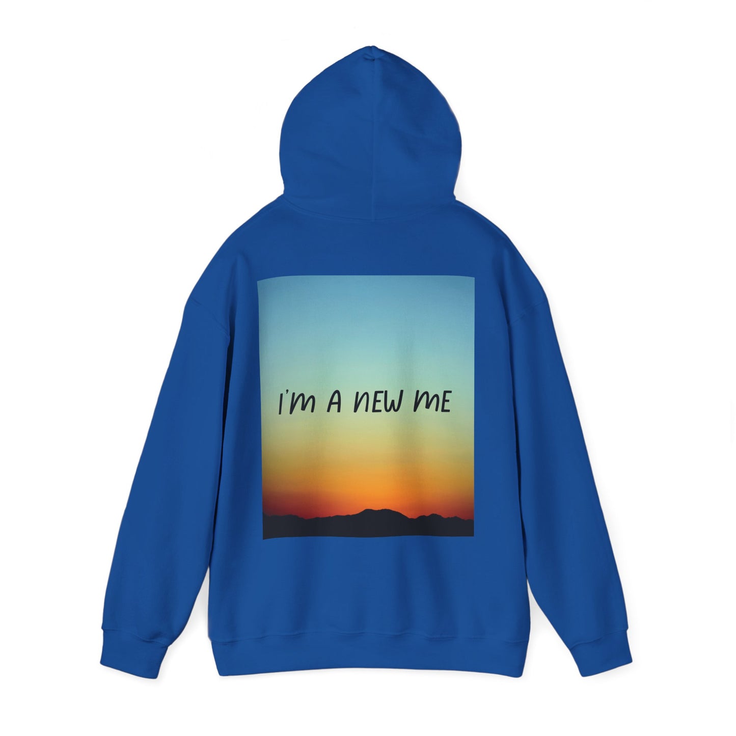 NEW DAY NEW BEGINNING A NEW ME Unisex Heavy Blend™ Hooded Sweatshirt