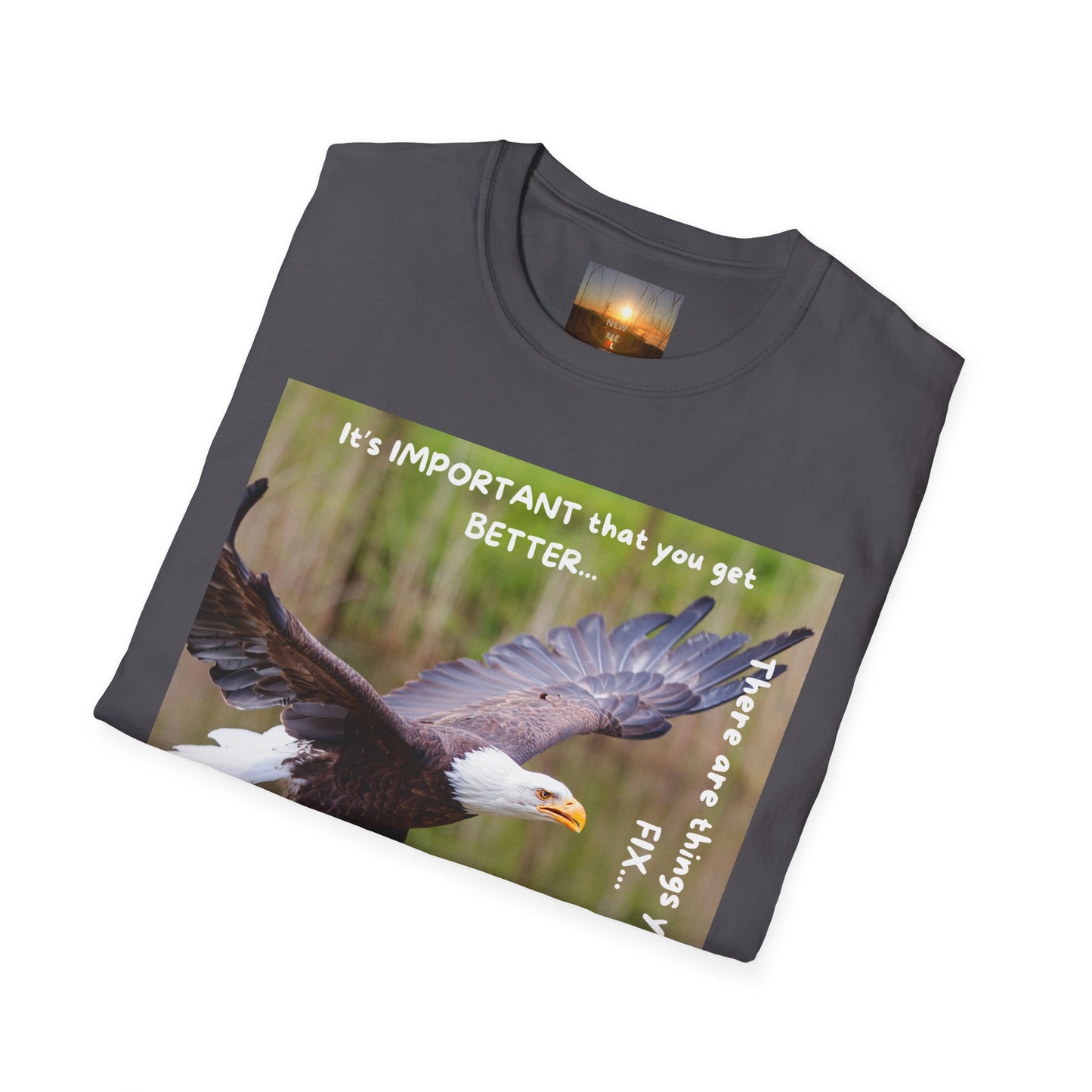YOU CAN CHANGE/BE BETTER Motivational Eagle T-Shirt | Inspirational Gift for Nature Lovers, Positive Quote Tee, Unisex Softstyle Shirt, Eagle Graphic Tee, [...]