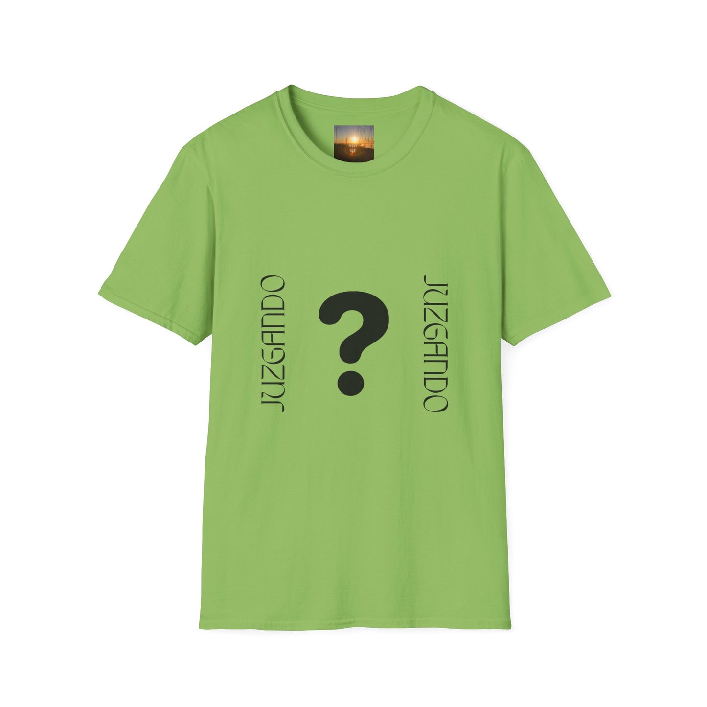 JUZGANDO Humorous Unisex Softstyle T-Shirt - Questioning Yourself Shirt, Funny Graphic Tee, Casual Wear, Gift for Friends & Family, [...]
