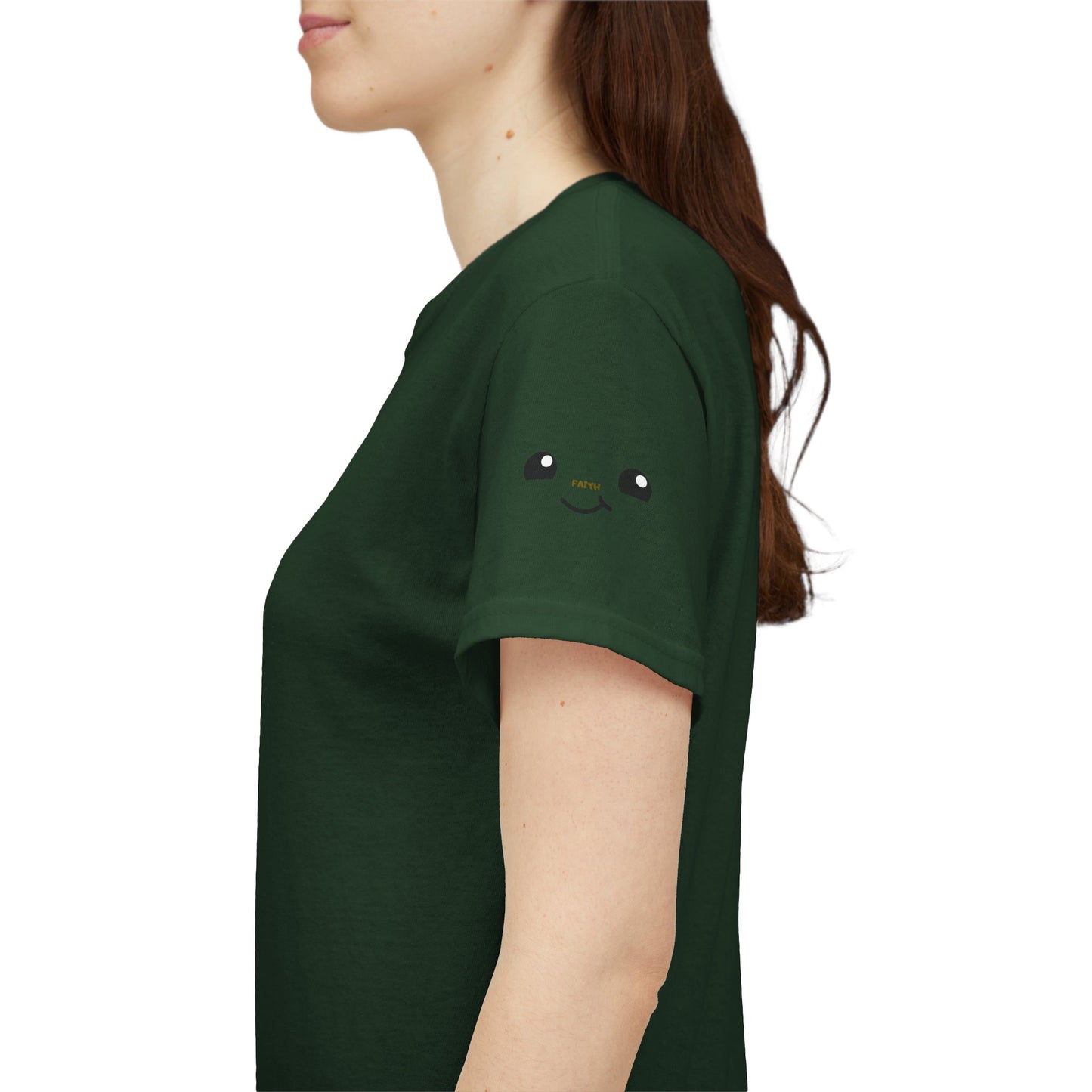 Graphic Tee — "It's Not Your Fault" Comic-Style Pointing Design