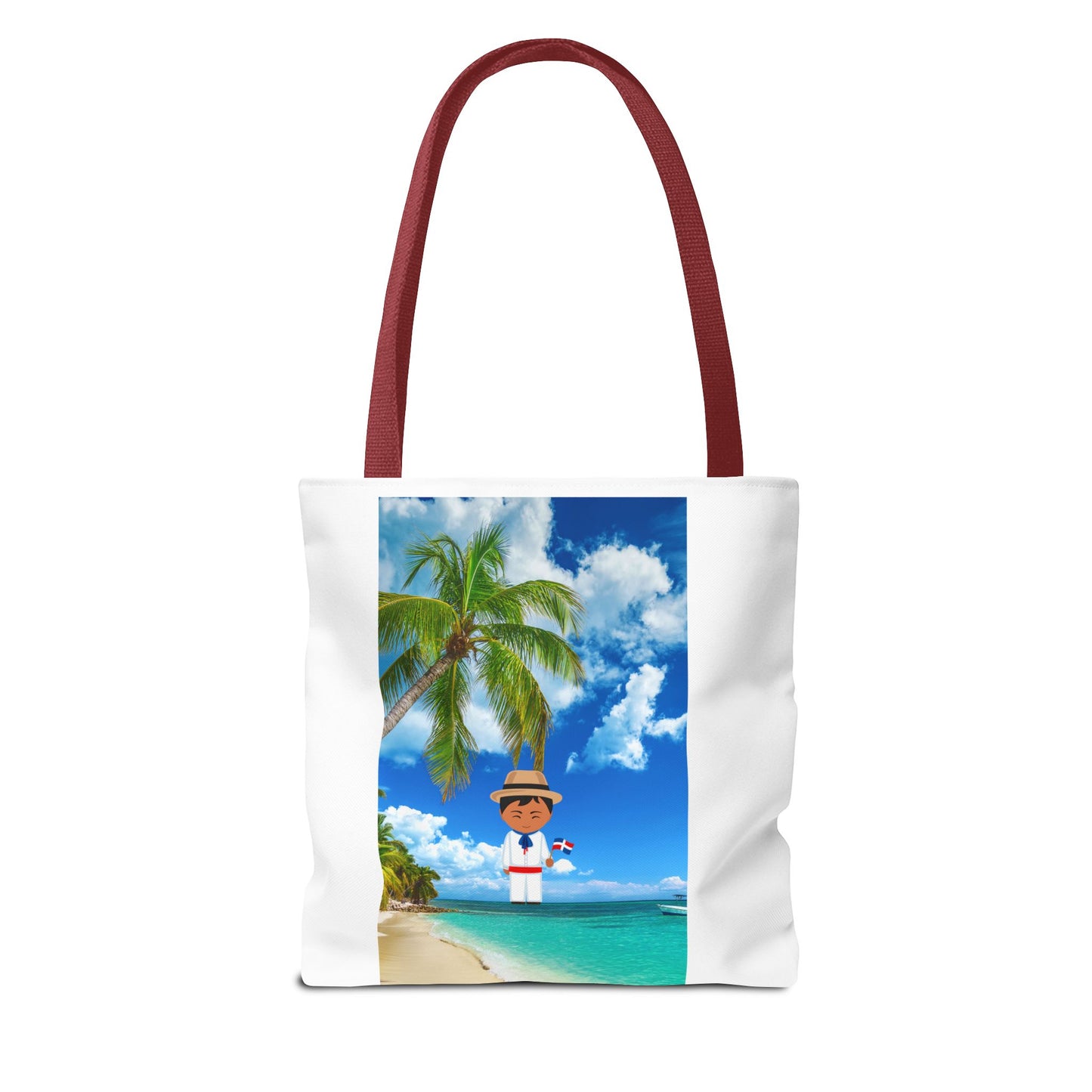 Dominican Republic Tote Bag | Stylish Beach Bag, Eco-Friendly Shopper, Travel Accessory, Unique Gift for Travelers, Summer Vibes