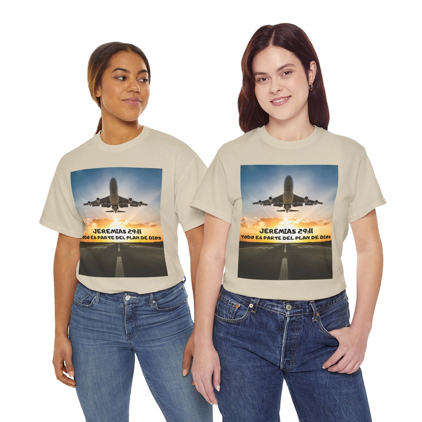JEREMIAS 29:11 / MATEO 28:20 Religious Tee