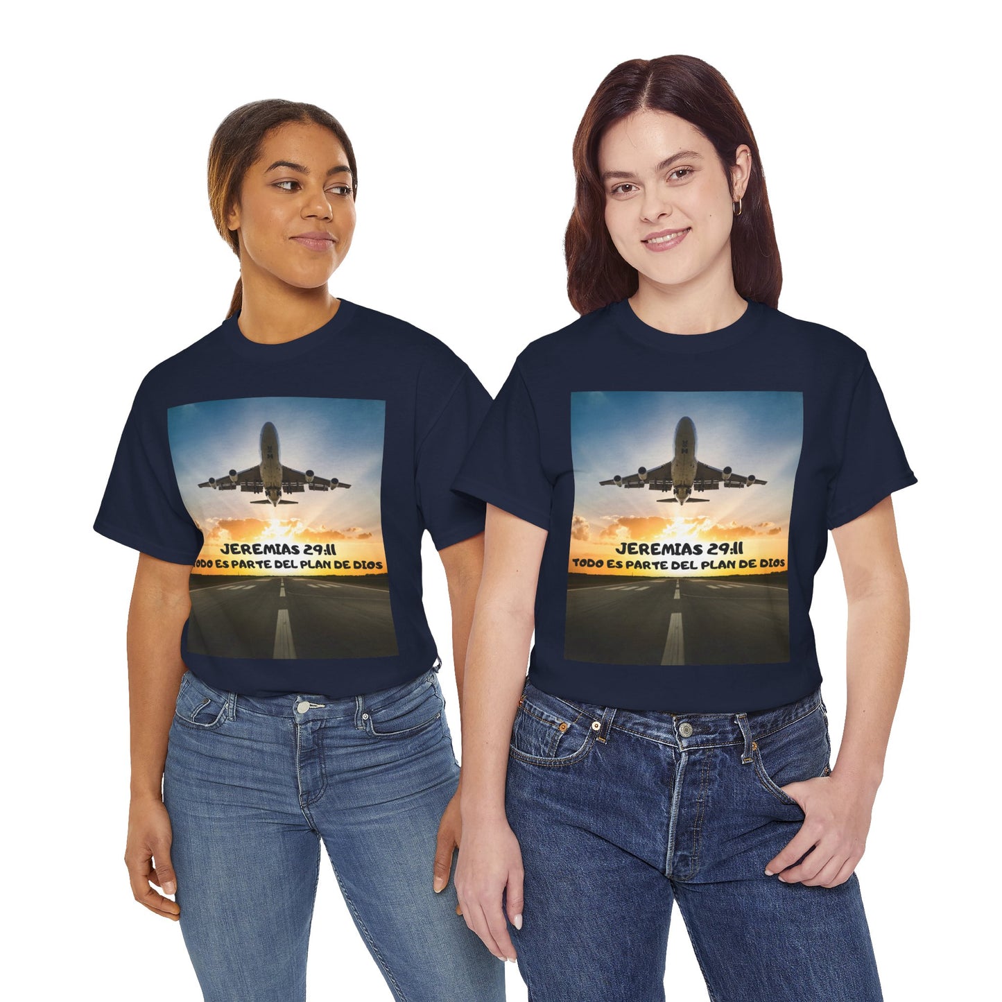 JEREMIAS 29:11 / MATEO 28:20 Religious Tee