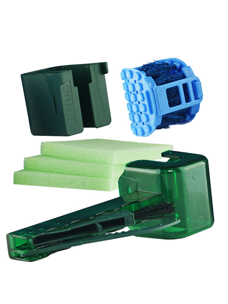 NEW ME IM Bicycle Chain Cleaner Scrubber Brush Cycling Cleaning Kit