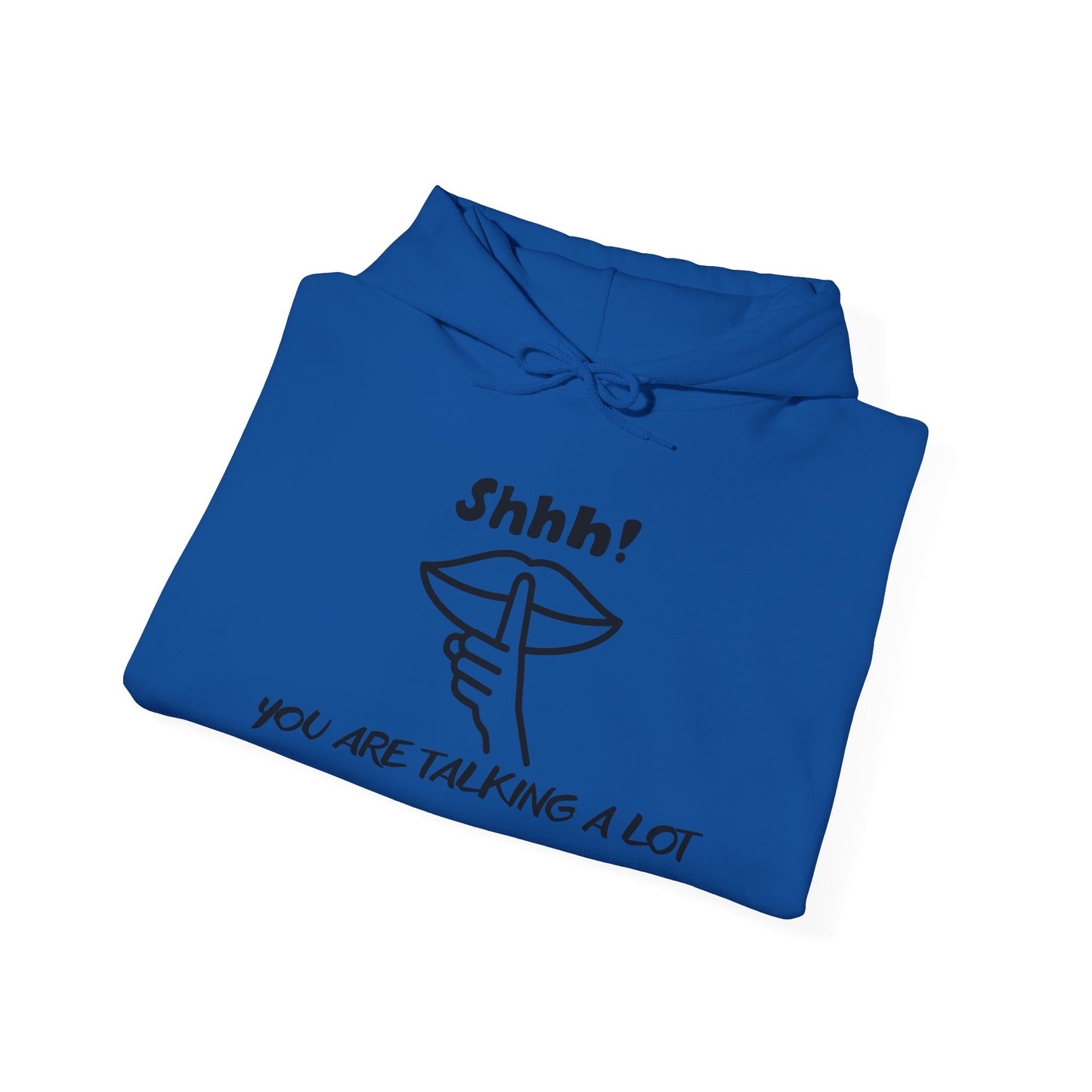 Shhh! Funny Unisex Hooded Sweatshirt, Cozy Hoodie for Introverts, Ideal Gift for Friends and Family, Perfect for Casual Wear, [...]