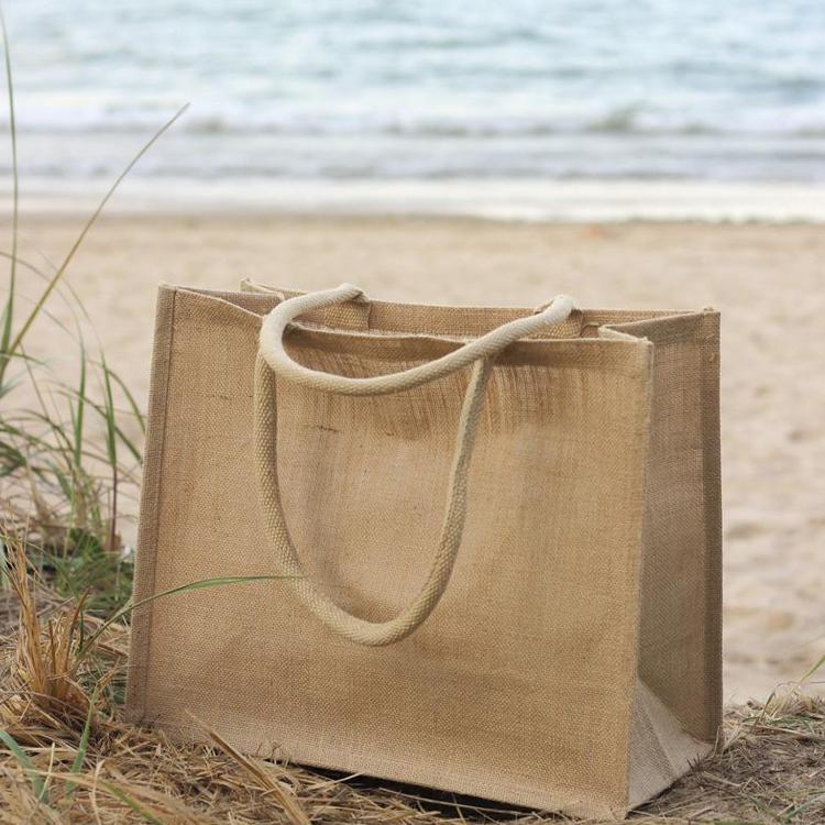 NEW ME IM Jute Market Bag