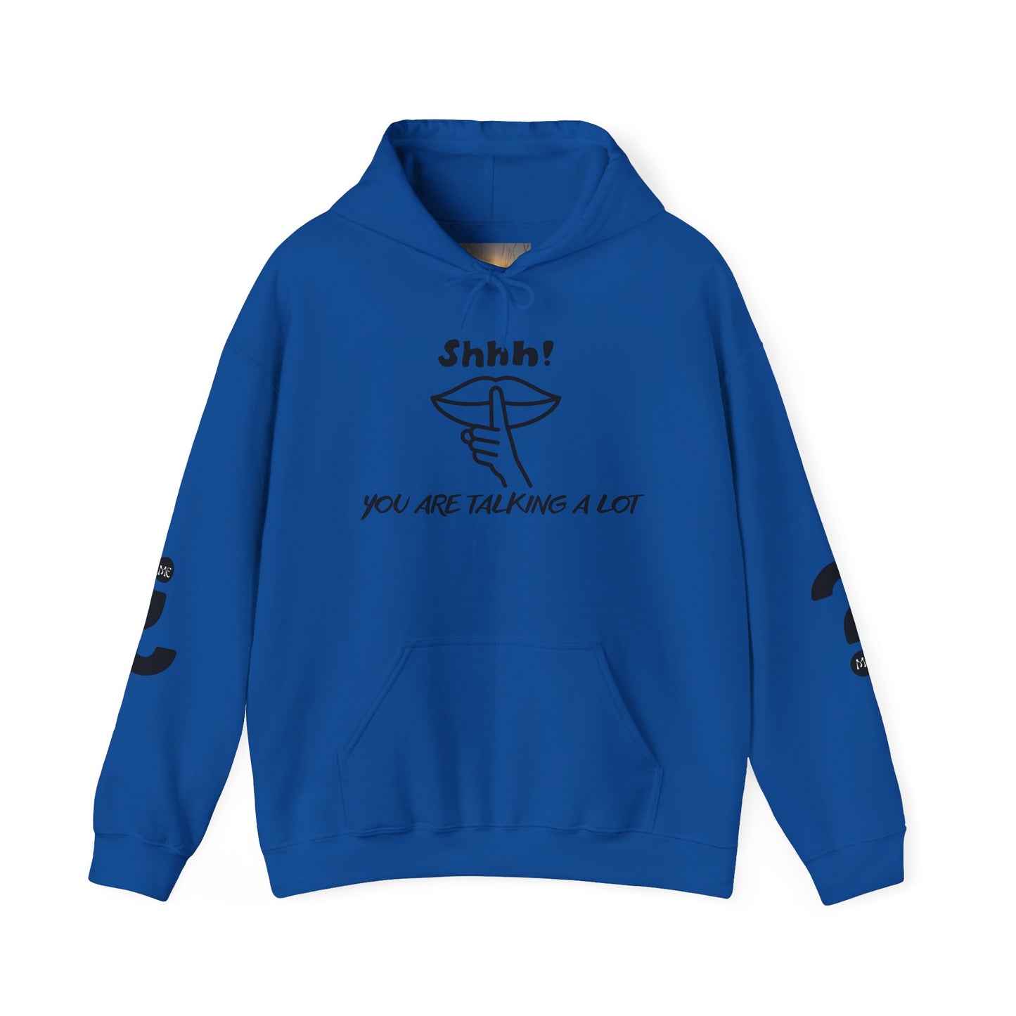 Shhh! Funny Unisex Hooded Sweatshirt, Cozy Hoodie for Introverts, Ideal Gift for Friends and Family, Perfect for Casual Wear, [...]