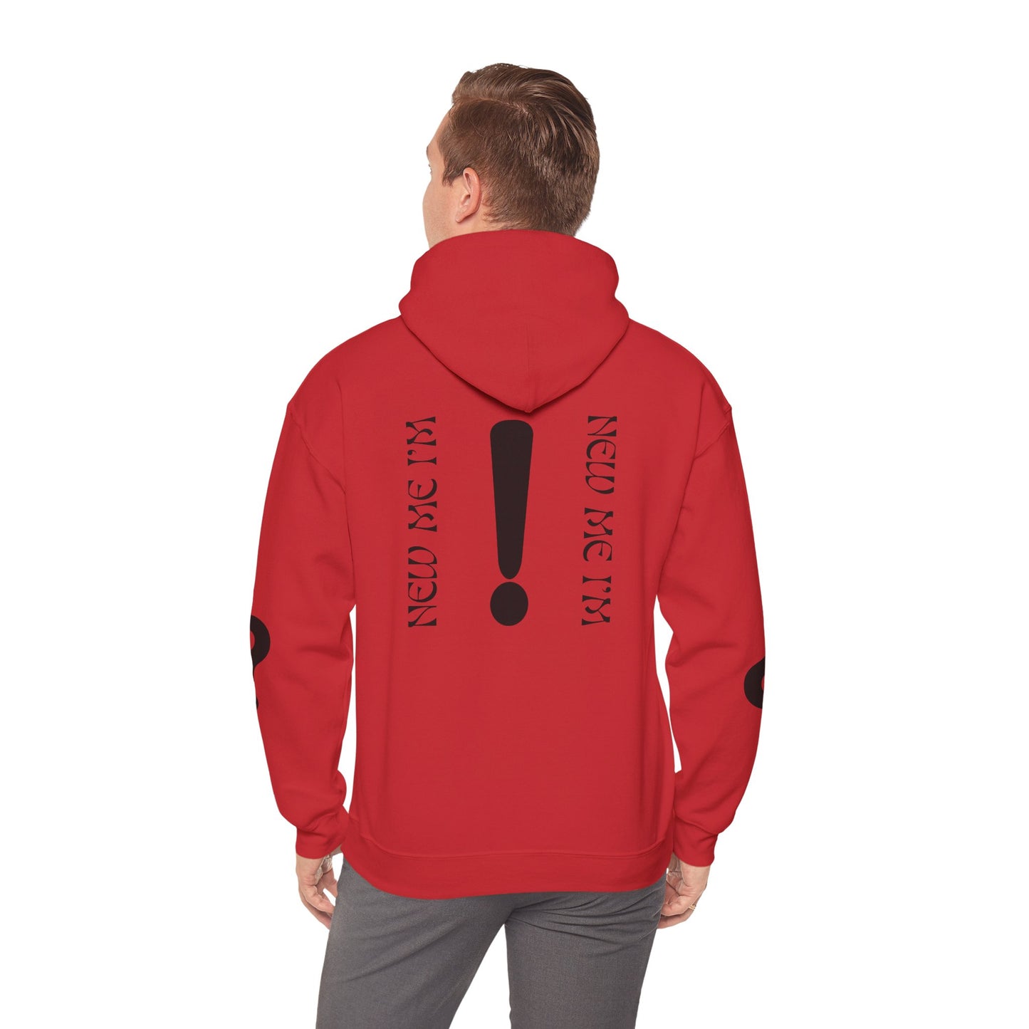 New Day, New Me Motivational Hoodie - Cozy Unisex Sweatshirt for Inspiration, Self-Care, Fitness Goals, Gift for Him, Her