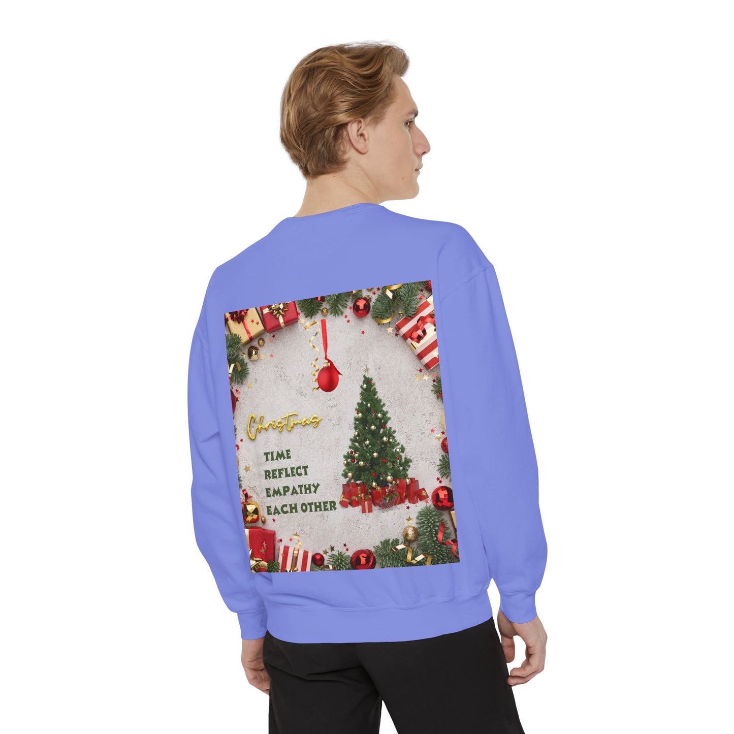 Cozy Holiday Sweatshirt - A New Life, New Hope, New Beginning, Christmas Gift, Unisex Apparel, Festive Wear, Winter Fashion