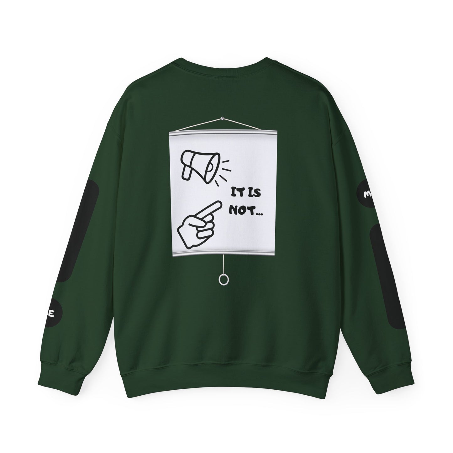 "It's Not Your Fault" Graphic Comfort Pullover