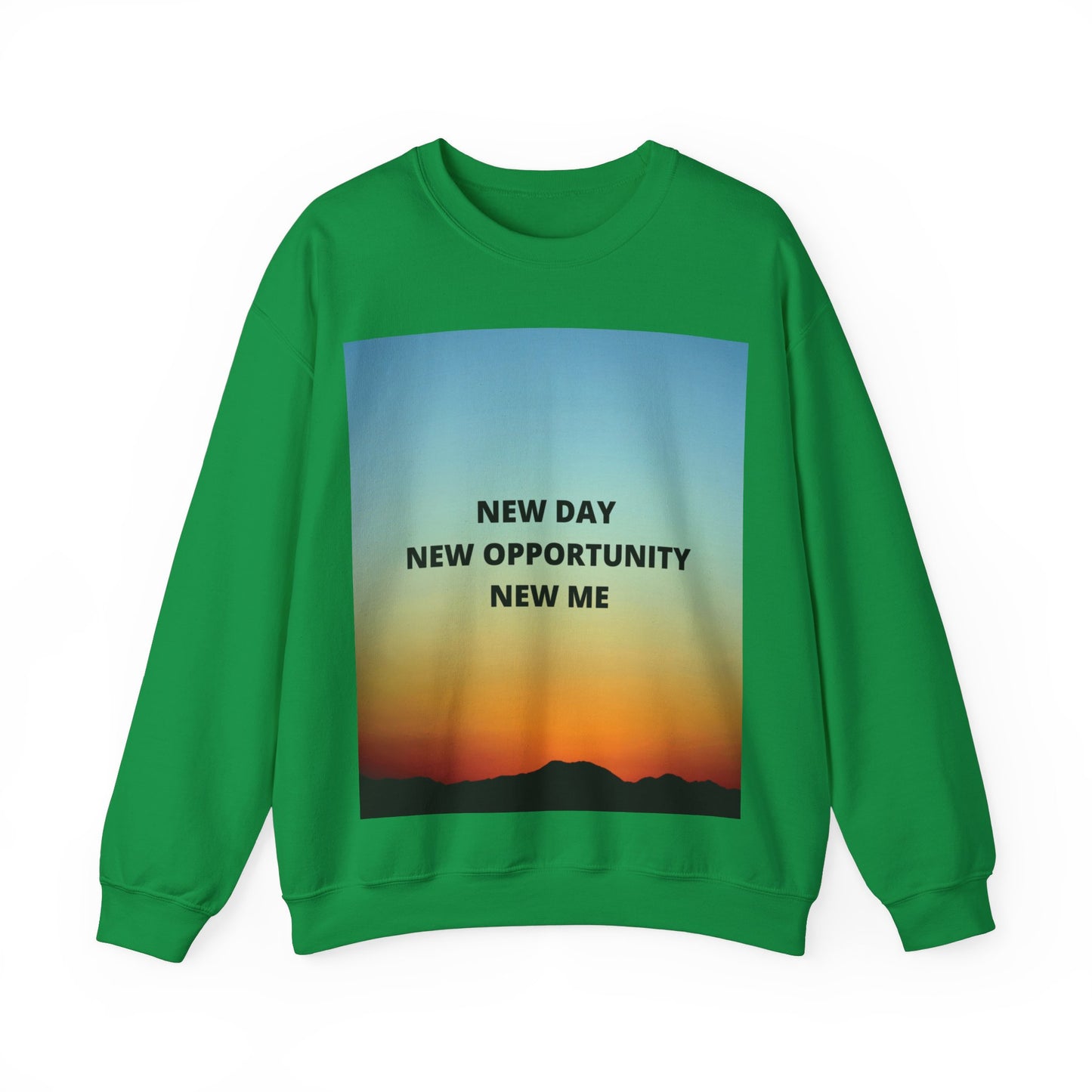NEW DAY NEW OPPORTUNITY NEW ME Unisex Heavy Blend™ Crewneck Sweatshirt