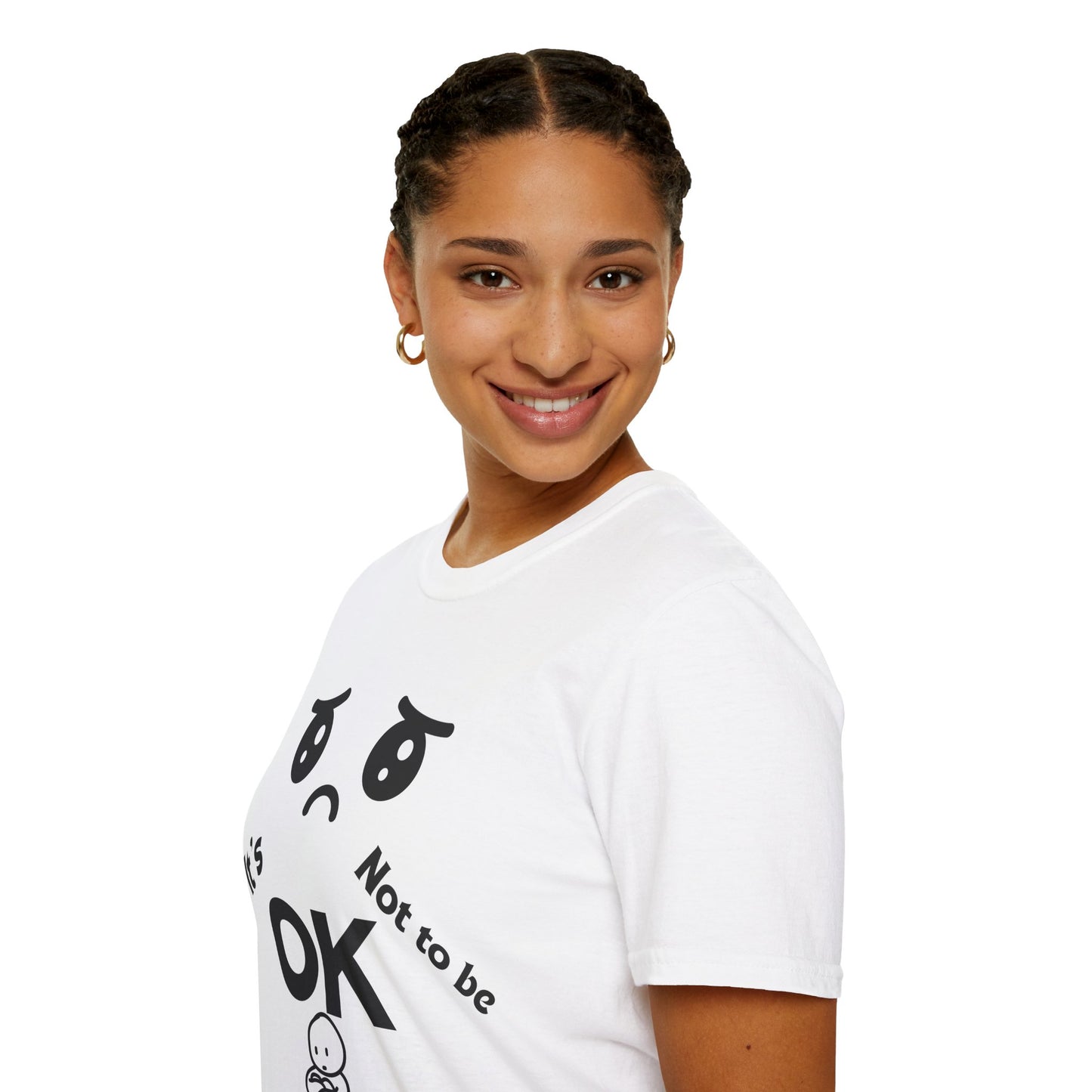IT'S OK Emotional Support Unisex T-Shirt, Inspirational Tee, Self-Care Shirt, Mental Health Awareness, Gift for Friends, Motivational Apparel, [...]