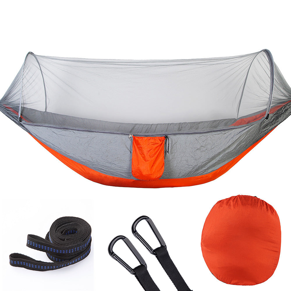 NEW ME IM Fully Automatic Quick Opening Hammock with Mosquito Net