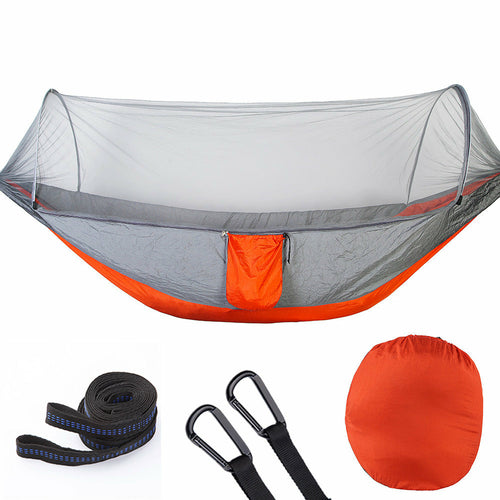 NEW ME IM Fully Automatic Quick Opening Hammock with Mosquito Net