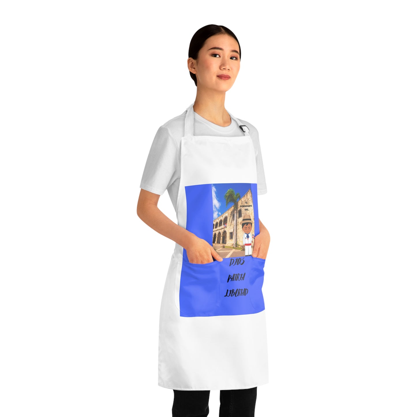 DIOS PATRIA LIBERTAD EL DOMINICANITO ESE Apron (AOP)