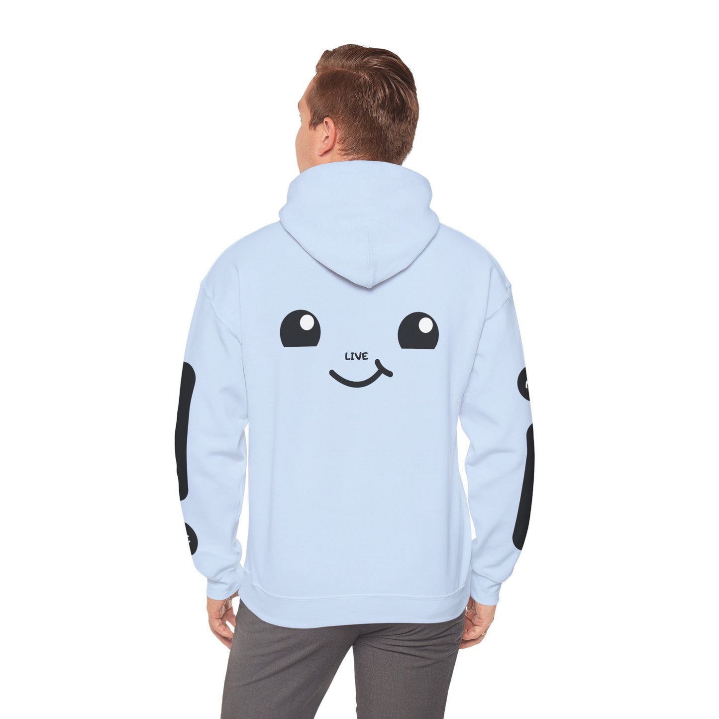Smile Face Hoodie — "Are You Still Alive?" Sunrise Graphic Hooded Sweatshirt