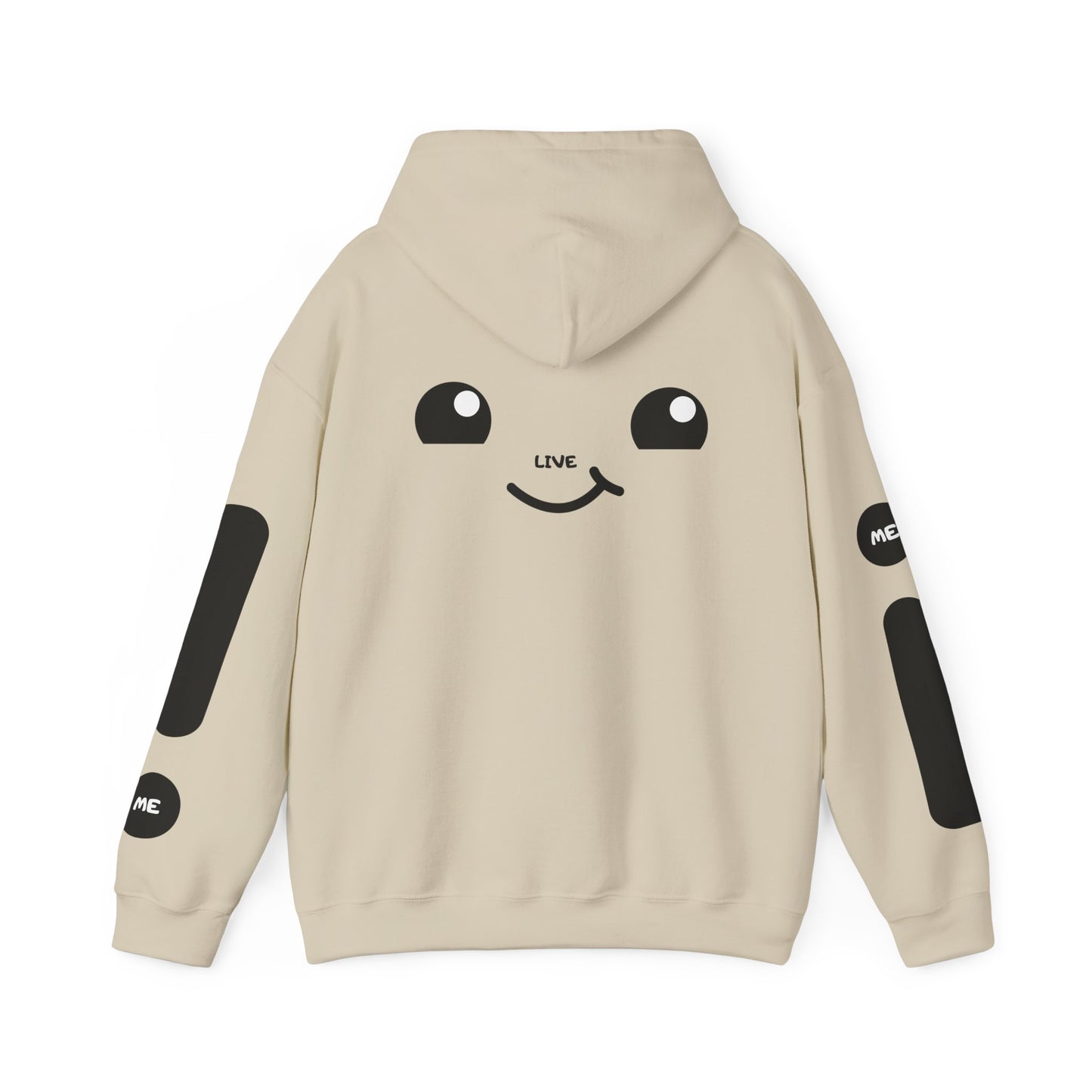 Smile Face Hoodie — "Are You Still Alive?" Sunrise Graphic Hooded Sweatshirt